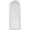 Ekena Millwork Round Top Surface Mount PVC Gable Vent w/ 2"W x 2"P Brickmould Sill Frame, 16"W x 40"H GVPRT16X4003SN - alternate 1